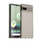 For Google Pixel 6a Candy Series TPU Phone Case(Transparent Grey) - 1