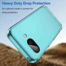 For Google Pixel 9a Candy Series TPU Phone Case(Transparent Blue) - 3