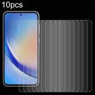 For Samsung Galaxy A35 / M35 10pcs 0.26mm 9H 2.5D Tempered Glass Film - 1