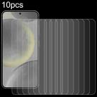 For Samsung Galaxy S24 FE 5G 10pcs 0.26mm 9H 2.5D Tempered Glass Film - 1