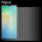 For Samsung Galaxy A06 5G 10pcs 0.26mm 9H 2.5D Tempered Glass Film - 1
