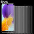 For Samsung Galaxy M44 50pcs 0.26mm 9H 2.5D Tempered Glass Film - 1