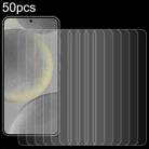 For Samsung Galaxy S24 FE 5G 50pcs 0.26mm 9H 2.5D Tempered Glass Film - 1