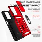 For OPPO A57 Sliding Camshield Holder Phone Case(Red) - 3
