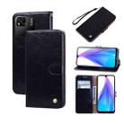 For Xiaomi Redmi 10A 4G Oil Wax Texture Leather Phone Case(Black) - 1