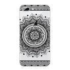 For iPhone 8 Plus / 7 Plus Coloured Drawing Pattern Highly Transparent TPU Protective Case(Mandala) - 1