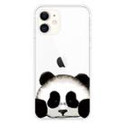 For iPhone 11 Coloured Drawing Pattern Highly Transparent TPU Protective Case(Panda) - 1