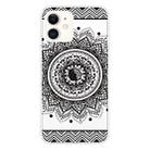 For iPhone 11 Coloured Drawing Pattern Highly Transparent TPU Protective Case(Mandala) - 1