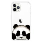 For iPhone 11 Pro Coloured Drawing Pattern Highly Transparent TPU Protective Case(Panda) - 1