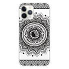 For iPhone 11 Pro Coloured Drawing Pattern Highly Transparent TPU Protective Case(Mandala) - 1