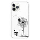 For iPhone 11 Pro Max Coloured Drawing Pattern Highly Transparent TPU Protective Case(Dandelion) - 1