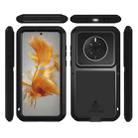 For Huawei P60 / P60 Pro / P60 Art LOVE MEI POWERFUL Metal Shockproof Life Waterproof Dustproof Phone Case(Silver) - 2