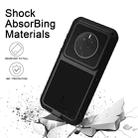 For Huawei P60 / P60 Pro / P60 Art LOVE MEI POWERFUL Metal Shockproof Life Waterproof Dustproof Phone Case(Silver) - 5