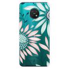 For Nokia 6.2 / 7.2 Coloured Drawing Pattern Highly Transparent TPU Protective Case(Flower) - 1