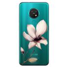 For Nokia 6.2 / 7.2 Coloured Drawing Pattern Highly Transparent TPU Protective Case(Lotus) - 1