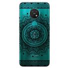 For Nokia 6.2 / 7.2 Coloured Drawing Pattern Highly Transparent TPU Protective Case(Mandala) - 1