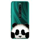 For Xiaomi Redmi 8 Coloured Drawing Pattern Highly Transparent TPU Protective Case(Panda) - 1