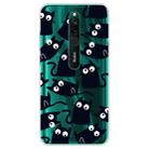 For Xiaomi Redmi 8 Coloured Drawing Pattern Highly Transparent TPU Protective Case(Black Cat) - 1