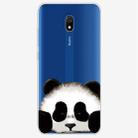 For Xiaomi Redmi 8A Coloured Drawing Pattern Highly Transparent TPU Protective Case(Panda) - 1