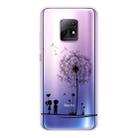 For Xiaomi Redmi 10X 5G Coloured Drawing Pattern Highly Transparent TPU Protective Case(Dandelion) - 1