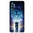 For Xiaomi Mi CC9 Pro Coloured Drawing Pattern Highly Transparent TPU Protective Case(Lion) - 1