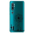 For Xiaomi Mi CC9 Pro Coloured Drawing Pattern Highly Transparent TPU Protective Case(Dandelion) - 1