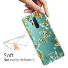 For OnePlus 8 Pro Coloured Drawing Pattern Highly Transparent TPU Protective Case(Golden Butterfly) - 4