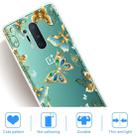 For OnePlus 8 Pro Coloured Drawing Pattern Highly Transparent TPU Protective Case(Golden Butterfly) - 5