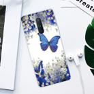 For OnePlus 8 Pro Coloured Drawing Pattern Highly Transparent TPU Protective Case(Purple Butterfly) - 2
