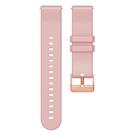 For Amazfit GTR Mini / Bip 3 / Bip 3 Pro 20mm Solid Color Rose Gold Buckle Silicone Watch Band(Pink) - 3
