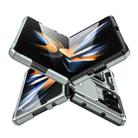 For Samsung Galaxy Z Fold5 5G Armor PC + TPU Camera Shield Phone Case(Grey) - 2