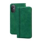 For Huawei nova 9 SE 4G/5G Frosted Business Magnetic Horizontal Flip PU Phone Case(Green) - 1