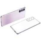For Samsung Galaxy S23 5G SULADA Electroplating Frosted TPU Phone Case(Purple) - 1