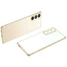 For Samsung Galaxy S23 5G SULADA Electroplating Frosted TPU Phone Case(Gold) - 1