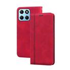 For Honor X8 5G/Play6C 5G/X6 4G/X6S/70 Lite Frosted Business Magnetic Horizontal Flip PU Phone Case(Red) - 1