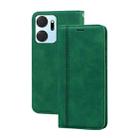 For Honor X7a/Play7T Frosted Business Magnetic Horizontal Flip PU Phone Case(Green) - 1
