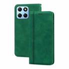 For Honor X8a Frosted Business Magnetic Horizontal Flip PU Phone Case(Green) - 1