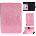 For Amazon Fire Max 11 2023 Glitter Powder Smart Leather Tablet Case(Pink) - 1