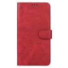 For Samsung Galaxy A22 5G Leather Phone Case(Red) - 2