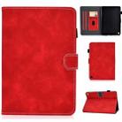 For Amazon Fire Max 11 2023 Cowhide Texture Smart Leather Tablet Case(Red) - 1