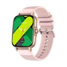 KT59 Pro 1.83 inch IPS Screen Smart Watch Supports Bluetooth Call/Blood Oxygen Monitoring(Gold + Pink) - 1