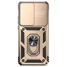 For Motorola Edge 2022 Sliding Camshield Holder Phone Case(Gold) - 2