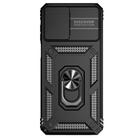 For Motorola Moto G 5G 2023 Sliding Camshield Holder Phone Case(Black) - 2