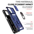 For Motorola Moto G 5G 2023 Sliding Camshield Holder Phone Case(Blue) - 3