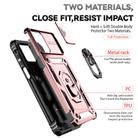 For Motorola Moto G 5G 2023 Sliding Camshield Holder Phone Case(Rose Gold) - 3