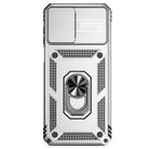 For Motorola Moto G 5G 2023 Sliding Camshield Holder Phone Case(Silver) - 2