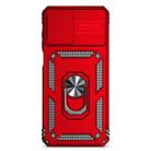 For Motorola Moto G Power 2023 Sliding Camshield Holder Phone Case(Red) - 2