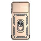 For Motorola Moto G Power 2023 Sliding Camshield Holder Phone Case(Gold) - 2