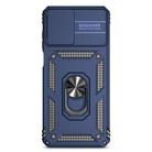 For Motorola Moto G Power 2023 Sliding Camshield Holder Phone Case(Blue) - 2