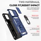 For Motorola Moto G Power 2023 Sliding Camshield Holder Phone Case(Blue) - 3